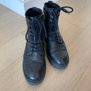 Aldo real leather boots